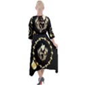 Img-1585062187612 Quarter Sleeve Wrap Front Maxi Dress View2