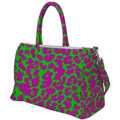 Neon Big Cat Duffel Travel Bag by Angelandspot