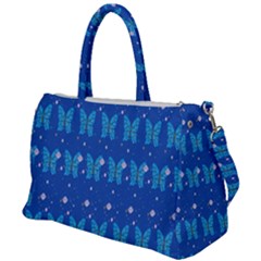 Glitter Butterfly Duffel Travel Bag by Sparkle