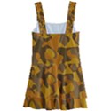 Brown and Orange Camouflage Kids  Layered Skirt Swimsuit View2