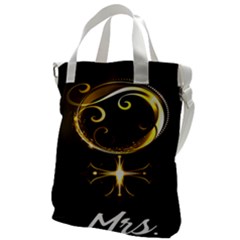 Venus Mrs Canvas Messenger Bag by PurplePrincess