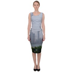 P1020023 Sleeveless Pencil Dress by 45678