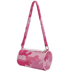 Camo Pink Mini Cylinder Bag by MooMoosMumma