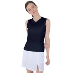 Rich Ebony Women s Sleeveless Sports Top by Janetaudreywilson