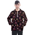 Zombie Eyes Pattern Men s Half Zip Pullover View1