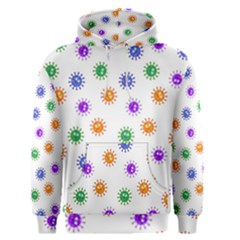 Cartoon Corona Virus Covid 19 Men s Core Hoodie by SpinnyChairDesigns