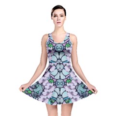 Paradise Flowers In Paradise Colors Reversible Skater Dress by pepitasart