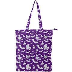 Halloween  Double Zip Up Tote Bag by Sobalvarro