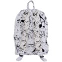 Black and White Music Notes Travelers  Backpack View3