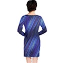 Indigo and Black Stripes Long Sleeve Nightdress View2