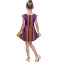 Colors Of A Rainbow Kids  Cap Sleeve Dress View2