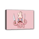 Squid Chef Cartoon Mini Canvas 6  x 4  (Stretched) View1