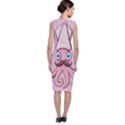 Squid Chef Cartoon Sleeveless Velvet Midi Dress View2