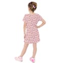 Squid Chef Pattern Kids  Short Sleeve Velvet Dress View2