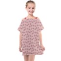 Squid Chef Pattern Kids  One Piece Chiffon Dress View1