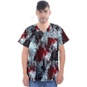 Flamelet Men s V-Neck Scrub Top View1