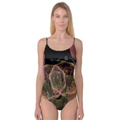 Fractal Geometry Camisole Leotard  by Sparkle