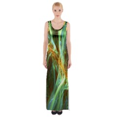 Abstract Illusion Thigh Split Maxi Dress by Sparkle