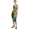 Abstract Illusion Sleeveless Pencil Dress View2