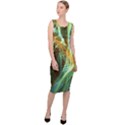 Abstract Illusion Sleeveless Pencil Dress View3