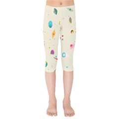 Dots, Spots, And Whatnot Kids  Capri Leggings  by andStretch