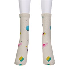 Dots, Spots, And Whatnot Men s Crew Socks by andStretch