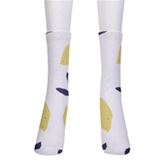 Laser Lemons Men s Crew Socks by andStretch