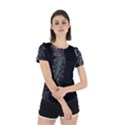 Galaxy Space Back Cut Out Sport Tee View2