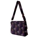 Zigzag Motif Design Full Print Messenger Bag (M) View2