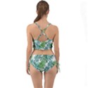 Green tropical leaves Mini Tank Bikini Set View2