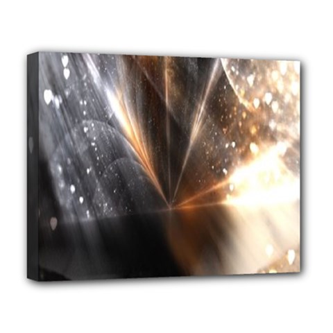 Flash Light Deluxe Canvas 20  X 16  (stretched) by Sparkle