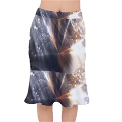 Flash Light Short Mermaid Skirt by Sparkle