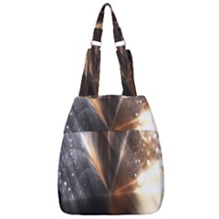 Flash Light Center Zip Backpack by Sparkle