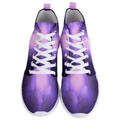 Violet Spark Men s Lightweight High Top Sneakers by Sparkle