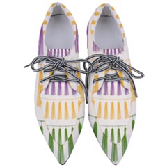 Tassels Tassel Bunting Banner Pointed Oxford Shoes by HermanTelo