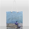 Senior Man Fishing At River, Montevideo, Uruguay001 Full Print Rope Handle Tote (Large) View1