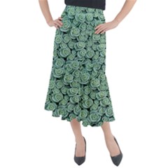 Realflowers Midi Mermaid Skirt by Sparkle