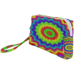 Masaic Colorflower Wristlet Pouch Bag (small) by Sparkle