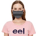 Bohemian Black Grey Cloth Face Mask (Adult) View1