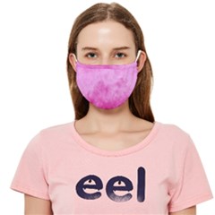 Pink Marble Texture Cloth Face Mask (adult)