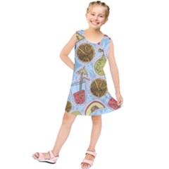 Tropical Pattern Kids  Tunic Dress by GretaBerlin