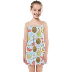 Tropical Pattern Kids  Summer Sun Dress by GretaBerlin