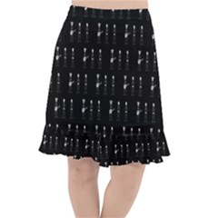 Halloween Fishtail Chiffon Skirt by Sparkle