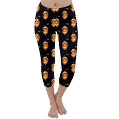 Halloween Capri Winter Leggings  by Sparkle