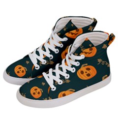 Halloween Women s Hi-top Skate Sneakers by Sobalvarro