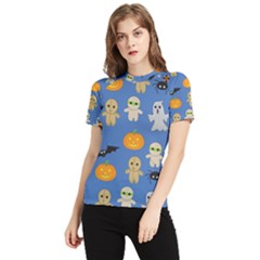 Halloween Women s Short Sleeve Rash Guard by Sobalvarro