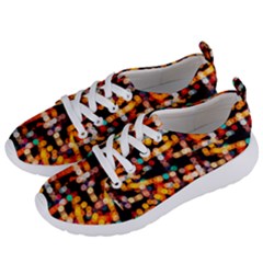 Multicolored Bubbles Print Pattern Women s Lightweight Sports Shoes by dflcprintsclothing