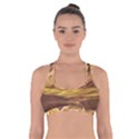 Colored Mountains Landscape, La Rioja, Argentina Cross Back Sports Bra View1