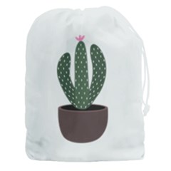 Cactus Drawstring Pouch (3xl) by CuteKingdom