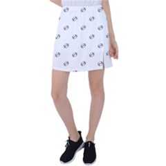 American Football Ball Motif Print Pattern Tennis Skirt by dflcprintsclothing